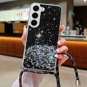 Coque Etui Paillettes Antichoc Pour Samsung S25 S24 S23 Ultra S22 S21 A56 Case - Photo 1 sur 14