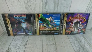 Fighting Vipers Virtua Fighter 2 etc. Set of 3 Japan Ver Sega Saturn USED Games - Picture 1 of 12