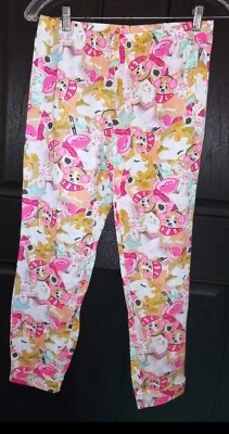 Pantalones Pijama Niñas Cachorro Perros Muy Lindo Justicia 14/16 Buen Estado  Foto 1 de 4