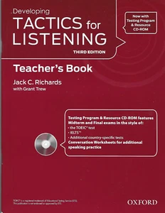 Developing Tactics for Listening Third Edition Teacher's Book w/testing program - Picture 1 of 2