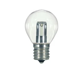 SATCO S9167 1W (7.5W EQUIV) LED LIGHT BULB S11 E17 / INTERMEDIATE BASE - Picture 1 of 2