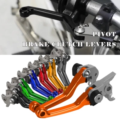 Dirt Bike Pivot Brake Clutch Levers For TM MX85 MX125 MX250 MX300 MXF250/450/530 Foto 1 de 4