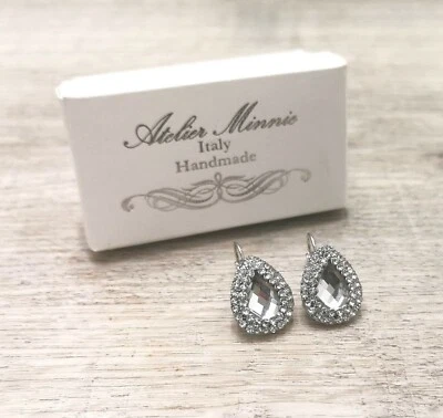 Orecchini a bottone cuore dorato - Immagine 1 di 2