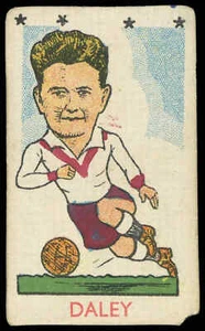 Kiddys - 'Football Stars (4* Die Cut)' (1948) - P. Daley (Clyde) - Picture 1 of 2