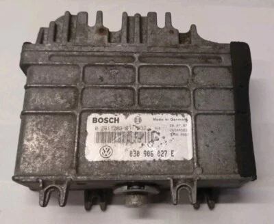 Centralina motore VW Polo 6N1 1.0 030906027E Bosch - Immagine 1 di 4