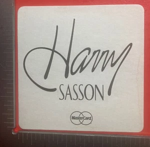 HARRY SASSON Bogotá KOLUMBIEN MEISTERKARTE 3,5 ZOLL BIERUNTERSETZER - Bild 1 von 2