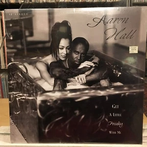 [SOUL/FUNK]~SEALED 12"~AARON HALL~Get A Little Freaky With Me~[x3 Mixes]~{1993~M - Imagen 1 de 3