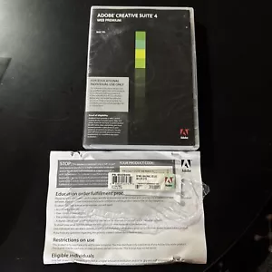 Adobe Creative Suite 4 Web Premium Mac Student w/Serial Number & Product Code - Picture 1 of 3