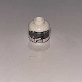 Lego Minifigures Head 6227892 - 1 Piece - 3626cpb2222 - Str Wars - White Head