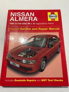Haynes Workshop Manual 4053 Nissan Almera 1995-2000 1.4 & 1.6 Petrol - Picture 1 of 3
