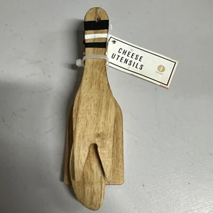 Wood 3 Piece Cheese Utensils Set - Picture 1 of 5