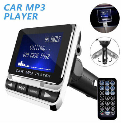 Bluetooth Wireless Handsfree Car FM Transmitter MP3 Music Player USB Charger Kit • 19.20€
