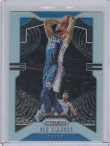 2019-20 PANINI PRIZM BEN SIMMONS PHILADELPHIA 76ERS SILVER PRIZMS INSERT NETS - Picture 1 of 1