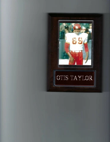 OTIS TAYLOR PLAQUE KANSAS CITY CHIEFS KC FOOTBALL NFL Cover