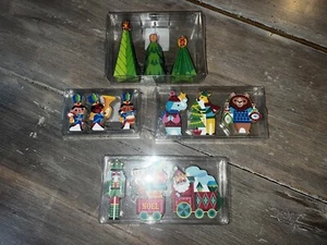 2021 WONDERSHOP at Target Wooden Soldier Santa Tree Character Christmas Full Set - Picture 1 of 5
