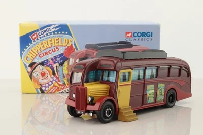 Corgi 97022 AEC Regal Half Cab Coach Chipperfield's Circus Living Quarters Bus - image 1 of 4