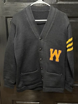 Винтажный свитер Washington Huskies — куртка Letterman «Мальчики в лодке» - Изображение 1 из 4