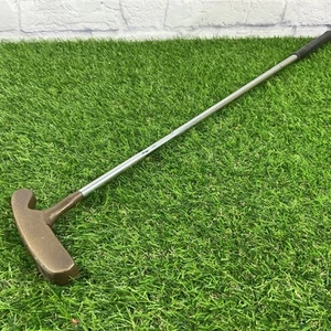 Bulls Eye Acushnet 6A putter albero in acciaio Golf Pride Grip 31,5" - Foto 1 di 9
