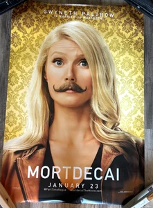 Mortdecai Original 27 x 40 D/S Movie Poster Gwyneth Paltrow 2015 - Picture 1 of 4
