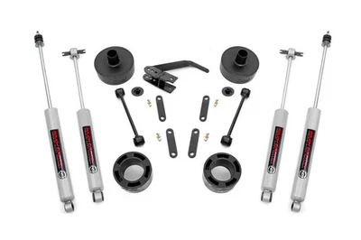 Kit de elevación Rough Country 2,5" Serie II para Jeep Wrangler JK 2007-2018 - 65730 Foto 1 de 4