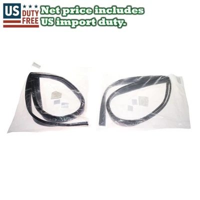 Juego de canales de funcionamiento de vidrio FRT Weatherstrip aptos para Mitsubishi Mirage CB1A CB4A CB8A Colt Foto 1 de 4