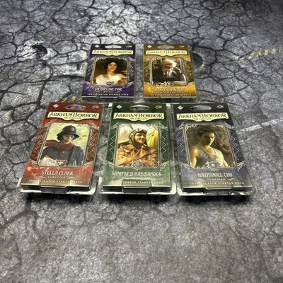 Arkham Horror LCG Investigator Starter Decks x5 NEW & SEALED - Image 1 of 4