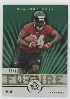 2005 Upper Deck Reflections Future Green /75 DeAndra Cobb #152 Rookie RC - Image 1 of 2