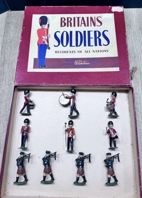 Gran Bretaña: Juego en caja 2095 - Banda de la Guardia Irlandesa, posguerra c1950s Foto 1 de 4