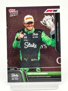 2025 TOPPS NOW Formula 1 Nico Hulkenberg #51 – F1 veteran claims 1st ever podium - Picture 1 of 4