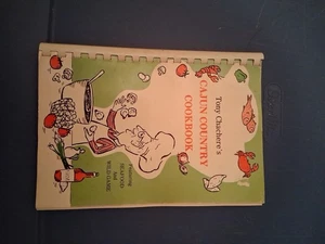 Tony Chachere's Cajun Country Cookbook / 1972, Plastic Comb Binding / Revised ed - Bild 1 von 16