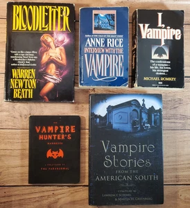 Vampire Horror Lot Anne Rice Interview w/ Vampire + I Vampire Bloodletter HC - Picture 1 of 19