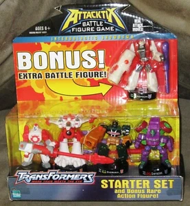 Attacktix Battle Figur Spiel Transformers Starter Set mit Bonus Figur - Neu in OVP - Bild 1 von 2