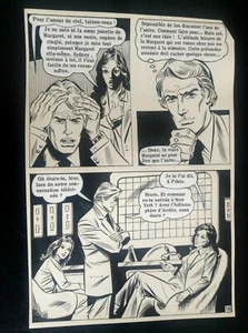 Planche originale Fleuve noir anticipation Artima pl 16 - Picture 1 of 1