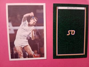 Morten Frost Squash Question of Sport Game Card 1987 Rare - Picture 1 of 1