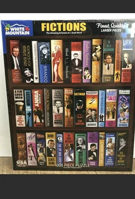 Rompecabezas de 1000 piezas White Mountain La increíble obra de arte de J. Scott Nico Foto 1 de 4