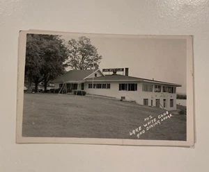 Waverly Ohio Lake White Club und Esszimmer Echtfoto Postkarte AA65817 - Bild 1 von 6