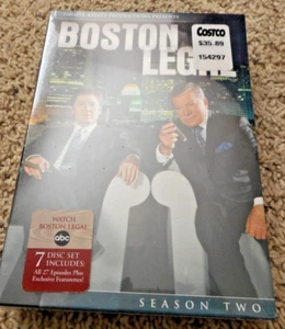 Boston Legal DVD Season 2 - Box Set - 27 Episodes - Brand New Factory Sealed  - Picture 1 of 2