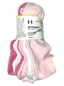 UNDER ARMOUR Youth-Womens ESSENTIAL/TRAINING/No-Show Socks 4-6 CT;4.5-7, 6-10-14 - Picture 1 of 29