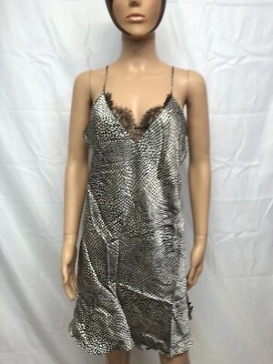 Nuisette Für Damen Salsa Größe XL Farbe Silber Und Schwarz Neu - Bild 1 von 4