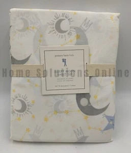 Pottery Barn Kids Sleepy Moon Cotton Sheet Set 4 Pcs Multi Full #R152 - Picture 1 of 4