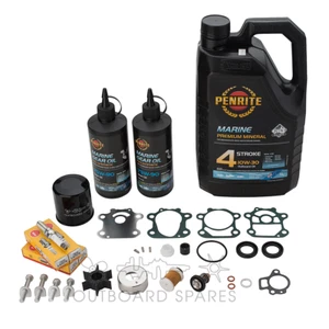 Yamaha Annual Service Kit with Oils for 70hp 4 Stroke Outboard - Picture 1 of 1