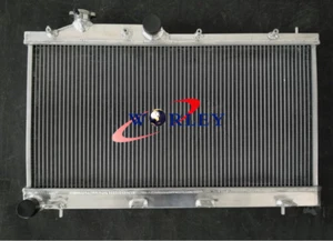 3 Row Aluminum Radiator for Subaru WRX 2.0L 2015 2016 2017 - Picture 1 of 4