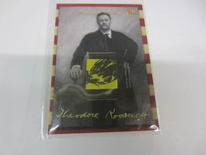 Piezas del pasado Theodore Roosevelt 2018 reliquia banderín PNRH-TR - Imagen 1 de 4