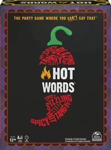 NEW | SPIN MASTER GAMES HOT WORDS PARTY GAME BOARD | AGES 12+, 4 + PLAYERS - Picture 1 of 5
