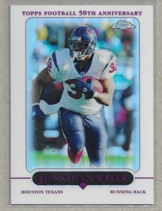 2005 TOPPS CHROME "REFRACTOR" JONATHAN WELLS #48 NM-MT+ - Picture 1 of 2