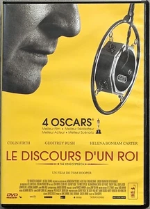DVD LE DISCOURS D'UN ROI/TOM HOOPER/COLIN FIRTH/GEOFFREY RUSH/H. BONHAM CARTER - Imagen 1 de 2