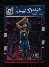 2016-17 Panini Donruss Optic Purple Prizm Paul George #93