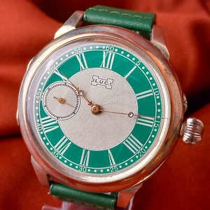 Vintage Watch L.U.C Antique Original LUC Men's Wristwatch Swiss Made Serviced - Picture 1 of 14