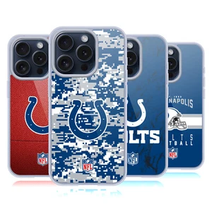 NFL INDIANAPOLIS COLTS GRAPHICS ÉTUI COQUE EN GEL POUR APPLE iPHONE TÉLÉPHONES - Photo 1 sur 11