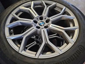 BMW X7 Original Winter Kompletträder Winterreifen Radsatz Y Speiche 753 21 Zoll - Bild 1 von 2